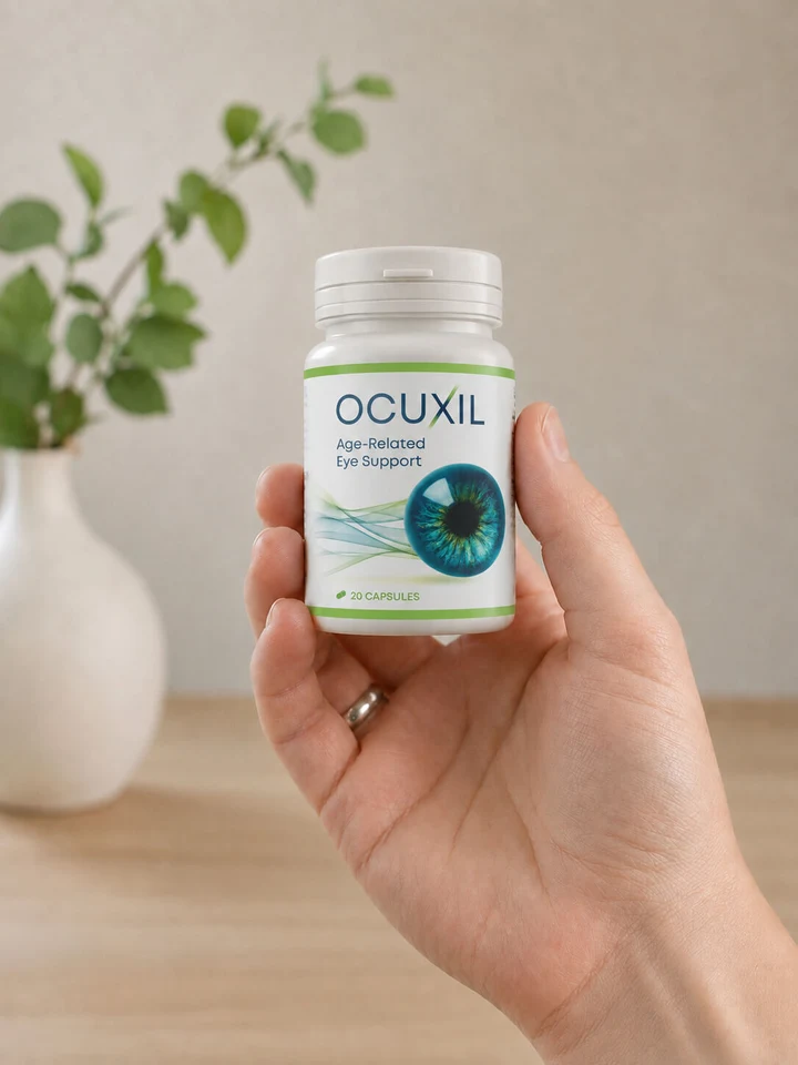 Ocuxil – skutečné balení v ruce